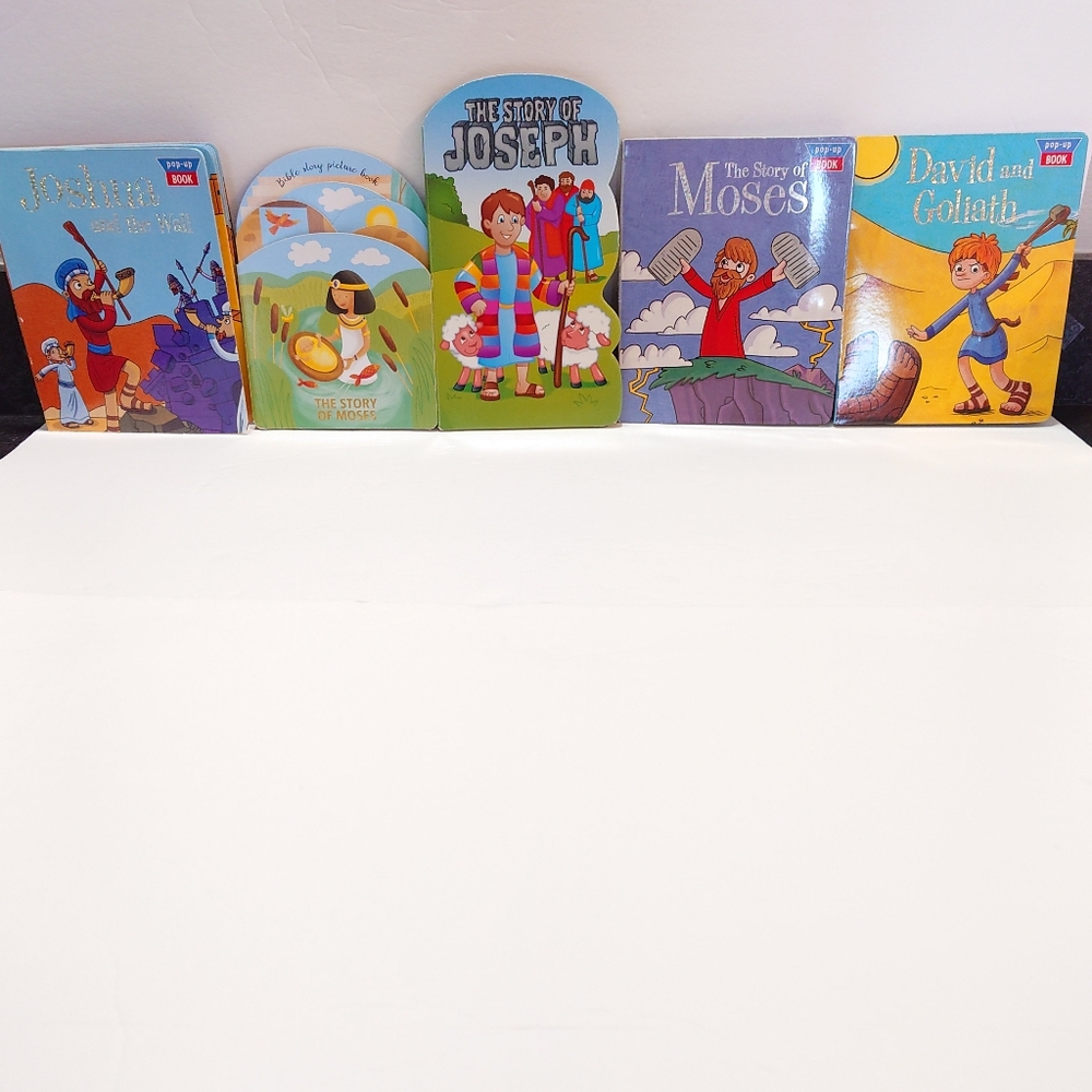 Bundle Of 5 A Pop-Out Story Book / Bible Story Picture Book